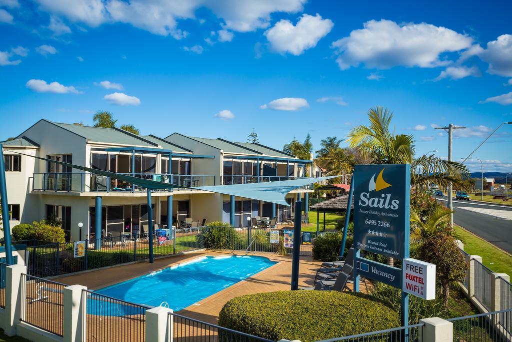 Sails Luxury Apartments Merimbula Dış mekan fotoğraf