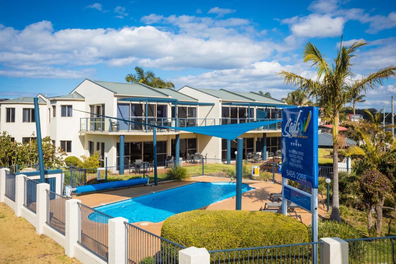 Sails Luxury Apartments Merimbula Dış mekan fotoğraf